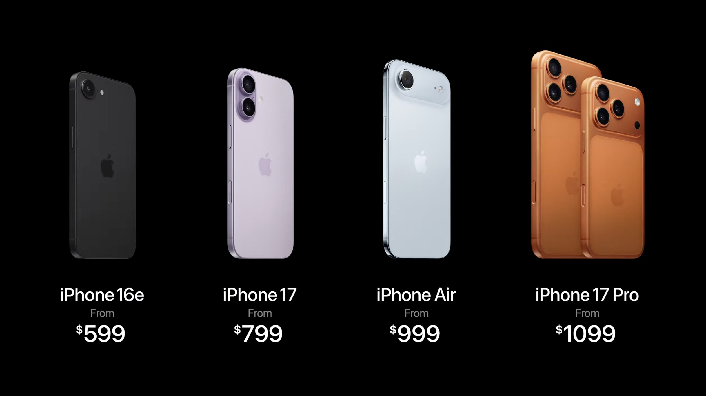 Iphone 17 series