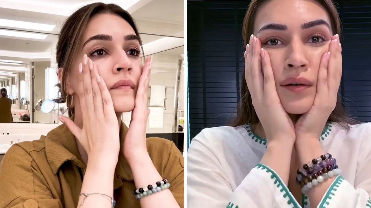 Kriti Sanon can be seen sporting crystal bracelets in several Instagram videos