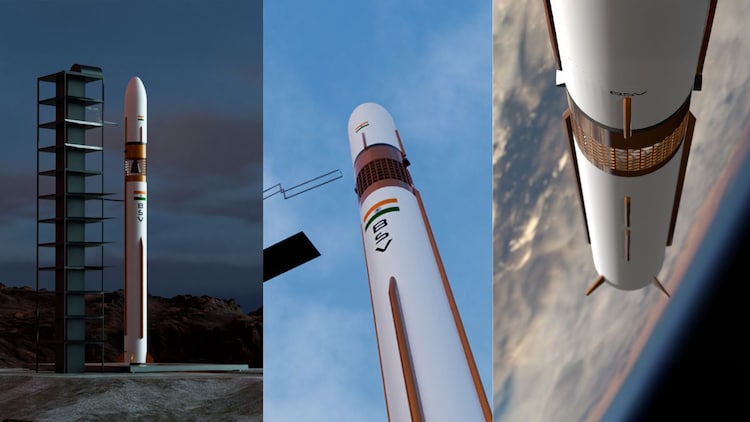 A Surat startup founded by ex-Isro scientists wants to launch rockets from Gujarat's Arabian Sea coast. Meet Bharath Space Vehicle and Agasthya-1, India's next private rocket. (Photo: Bharath Space Vehicle)