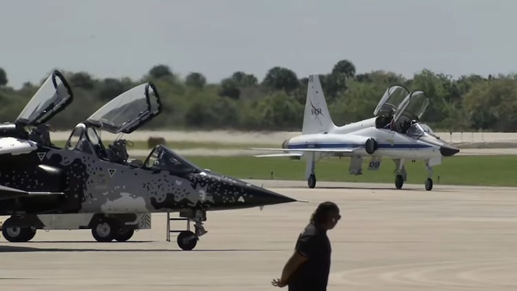 Supersonic speed, precision engineering. These sleek Northrop T-38 Talon twin-engine jets are Nasa’s ultimate training platforms, designed to keep astronauts sharp, responsive, and ready for the extreme challenges of high-performance flight and deep-space missions. (Photo: Nasa via X/@Ryan Caton)
