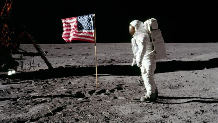 Astronaut Buzz Aldrin standing on the Moon during Apollo 11. (Photo: Nasa)