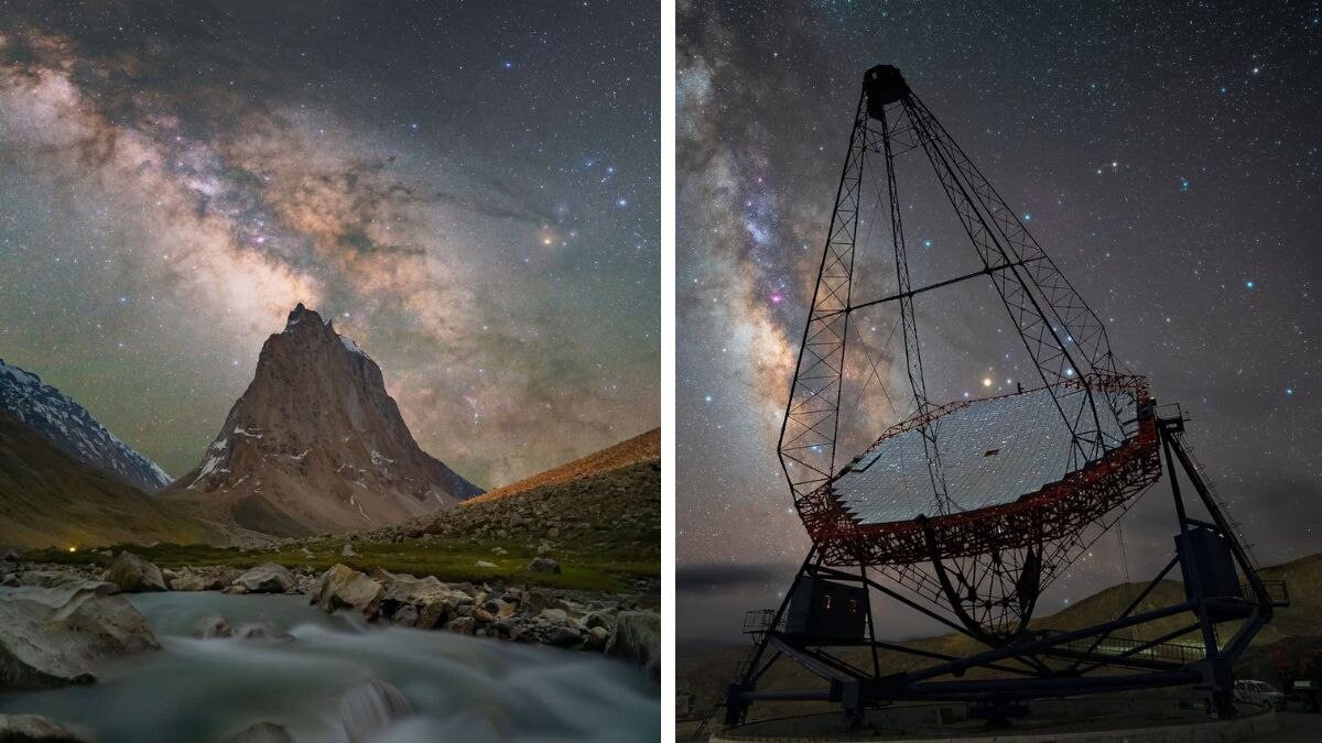 The Indian Astronomical Observatory at Hanle has stood beneath one of Earth's clearest, darkest skies for decades. (Photo: Dorje Angchuk)