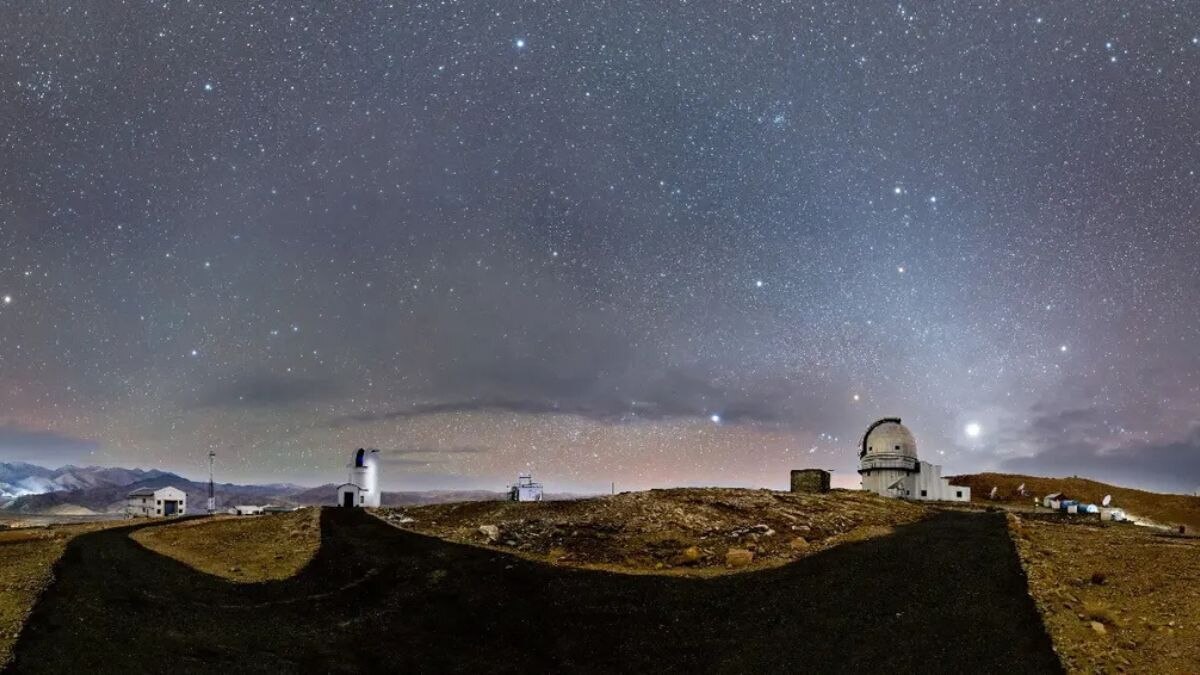 At Hanle, galaxies millions of light years away are visible to the naked eye, a sight completely impossible from Delhi, Mumbai, or any other Indian city. (Photo: Dorje Angchuk)