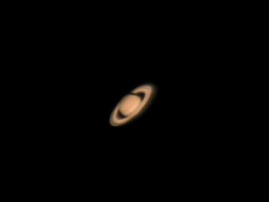 Saturn, captured from the Pench Tiger Reserve, which is India's first official dark sky park. (Photo: Special arrangement)