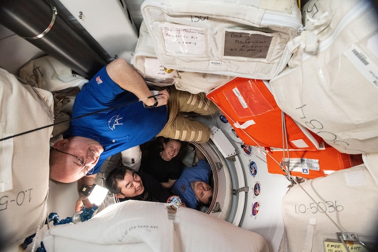 Astronaut Mike Fincke lost his ability to speak, while aboard the ISS, prompting Nasa’s first medical evacuation from space. (Photo: Nasa)