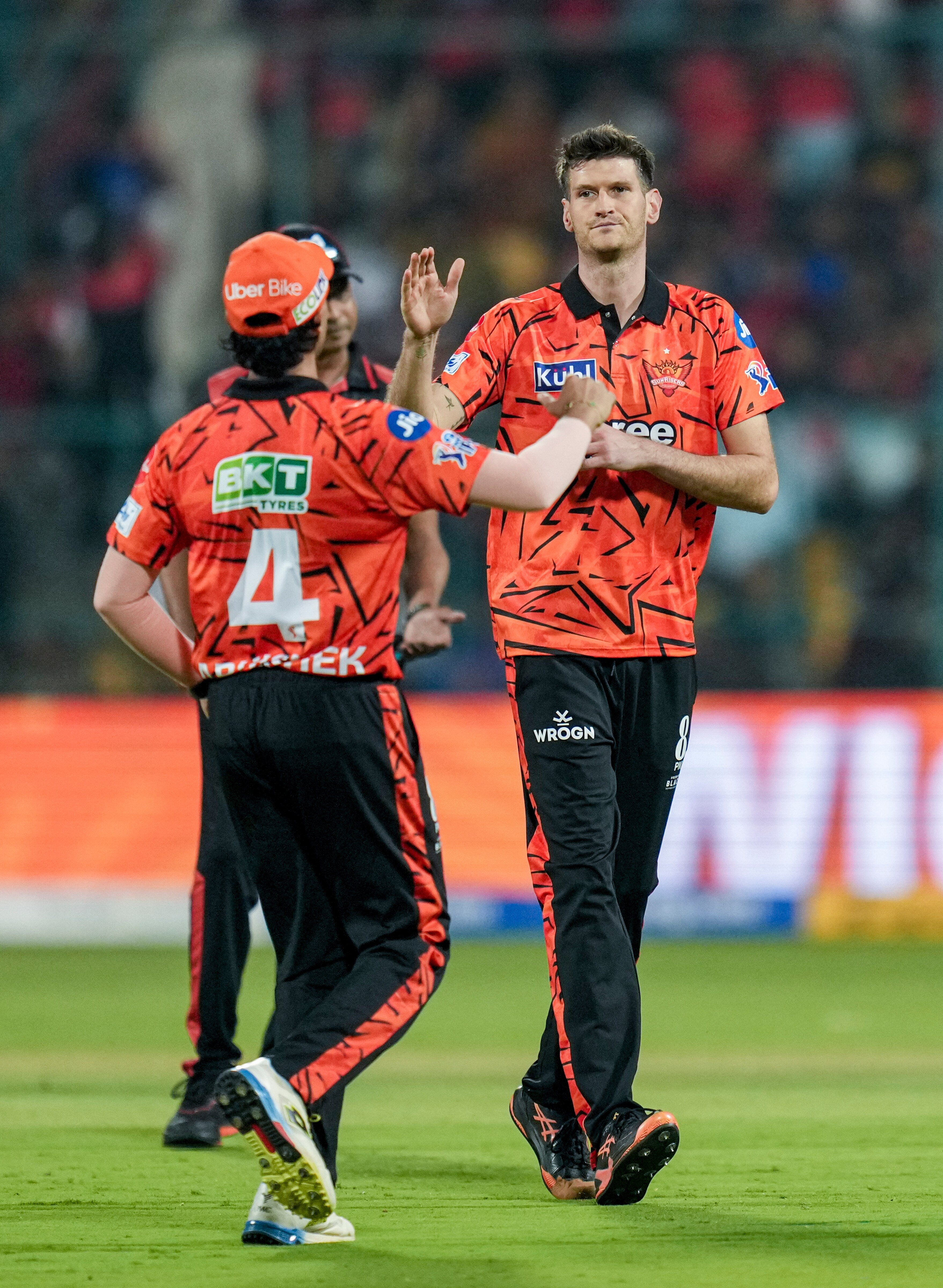 Payne had just arrived a day before RCB vs SRH IPL 2026 opener. (PTI Photo)