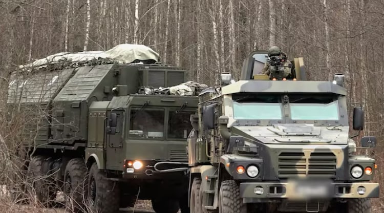 Iran war triggers N-race. But these countries gave up their nukes 2 Russia's nuclear-capable hypersonic Oreshnik missile system during a military training exercise at an undisclosed location in Belarus. in the Ukraine war, Russia has used nuclear-capable hypersonic weapons. (Image: AP)