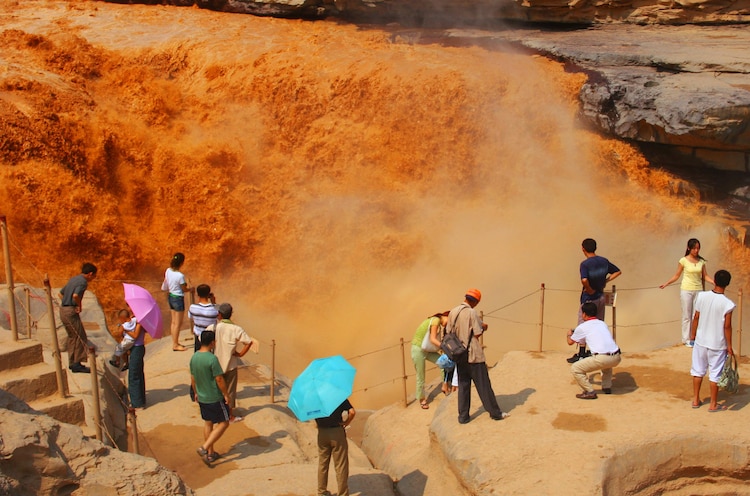 The Yellow River at Yichuan County. (Photo: Reuters)