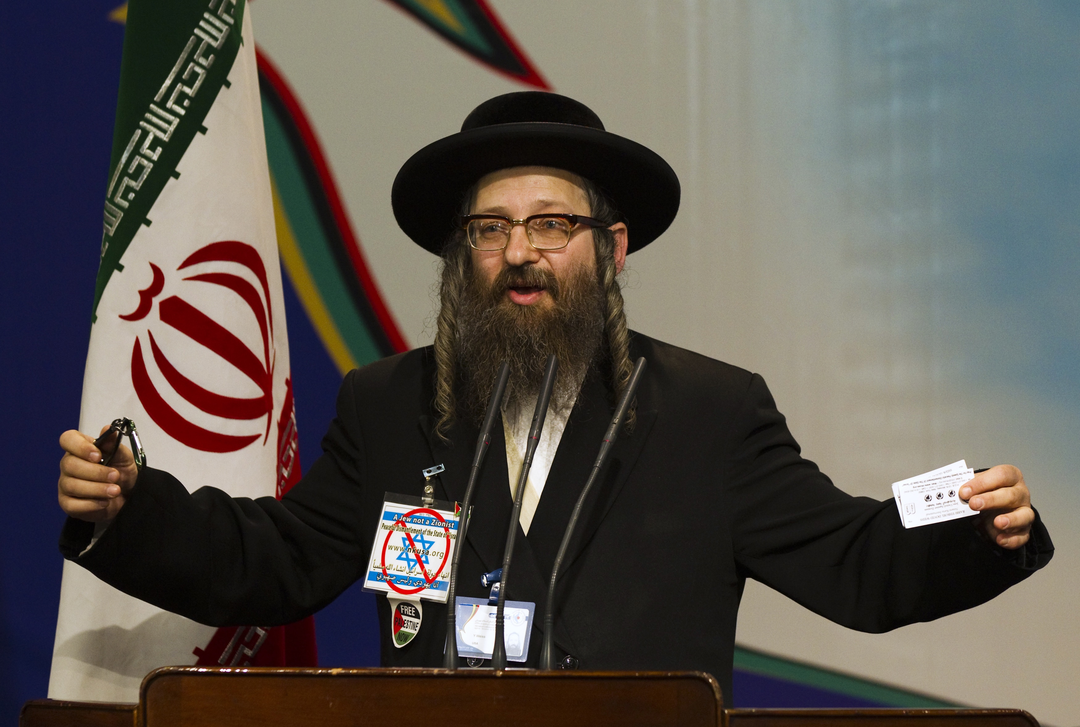 jew rabbi in iran anti israel zionism