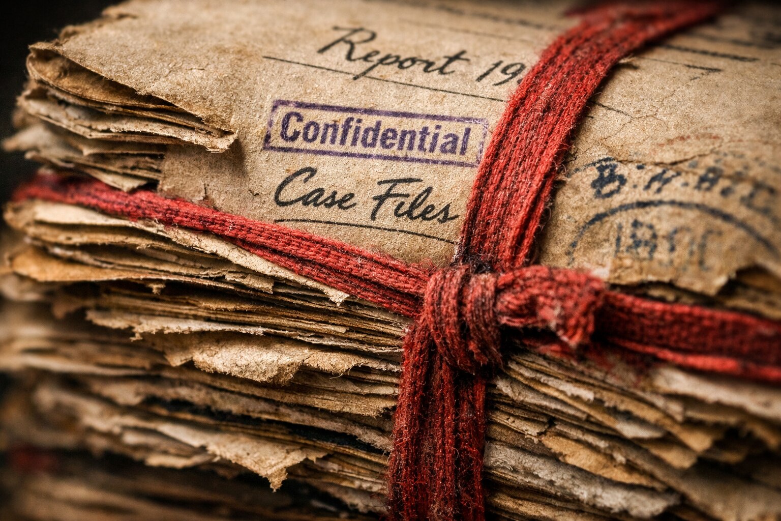 red tape, old files, history of red tape, where did red tape come from, bureaucracy, government records, British rule, India offices, file history, paperwork, archives