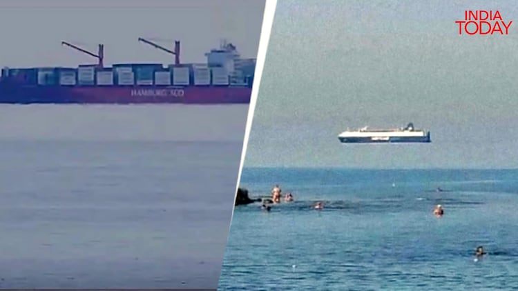 The viral videos of a ship floating above the sea are real, and the science behind it is even wilder than the illusion itself. (Photo: Instagram/@sarcastic_us)