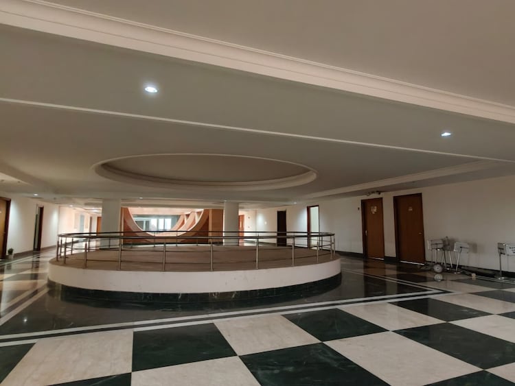 The fourth floor which was vacant