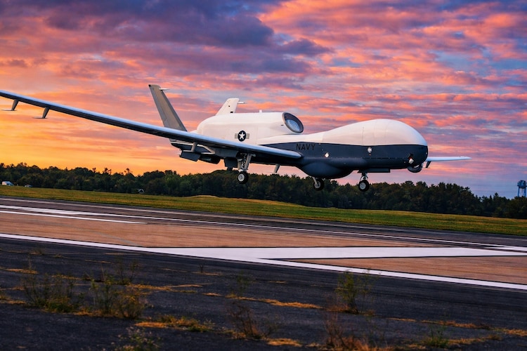 An MQ-4C Triton drone used for long range maritime reconnaissance. (Image: File)