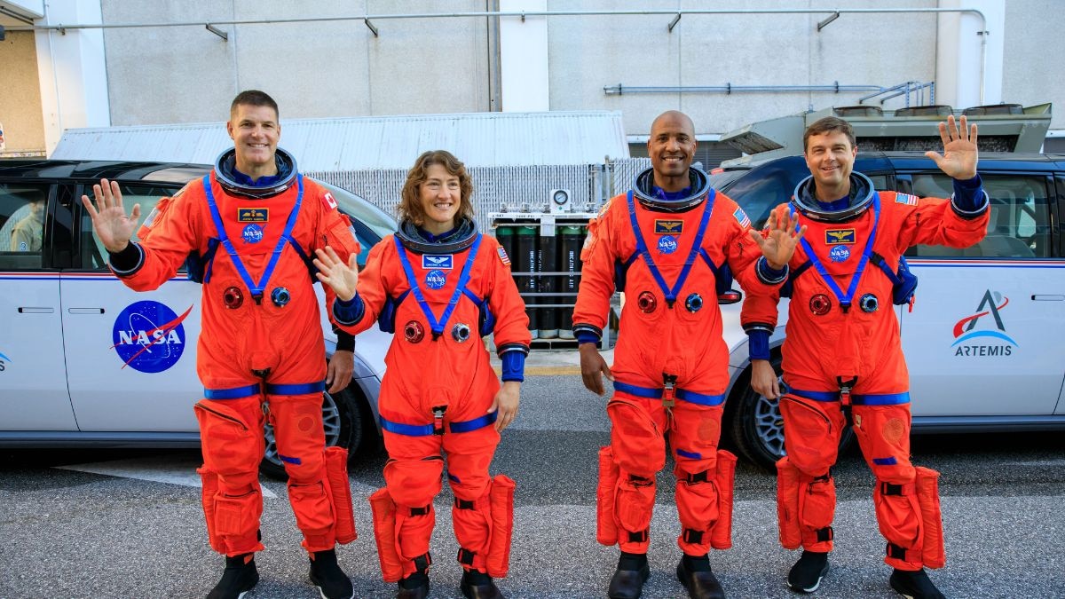 Nasa's Artemis-II crew. (Photo: Nasa)