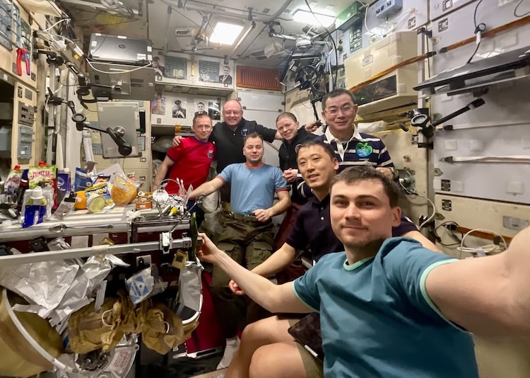 Mike Fincke and his Crew-11 colleagues before their splashdown on January 15, 2026, off the coast of San Diego, marking the first medical evacuation in the International Space Station's 25-year history. (Photo: Nasa)
