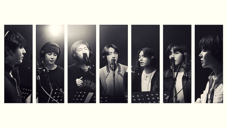 In Pic: BTS members recording Arirang album in LA. Credit: Netflix