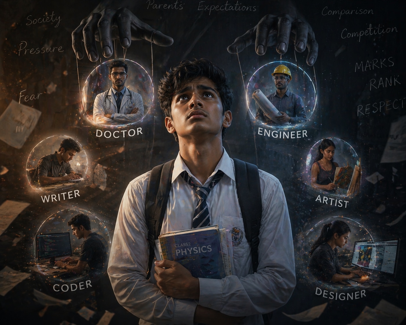 student debt India, education loans India, student mental health, costly degrees, parental pressure, costly degrees, burnout jobs, MBBS fees India, MBA fees India, coaching costs, youth burnout, career pressure