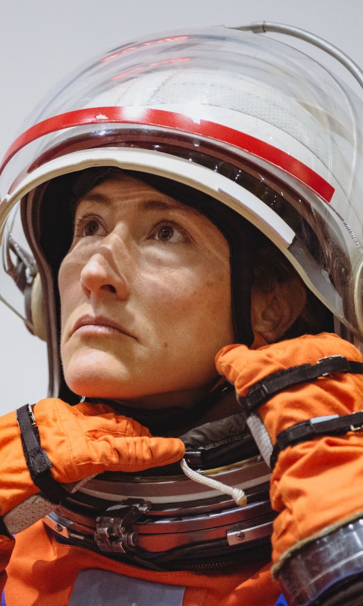 Astronaut Christina Koch has officially become the farthest travelling woman in history aboard the Artemis 2 mission. (Photo: Nasa)