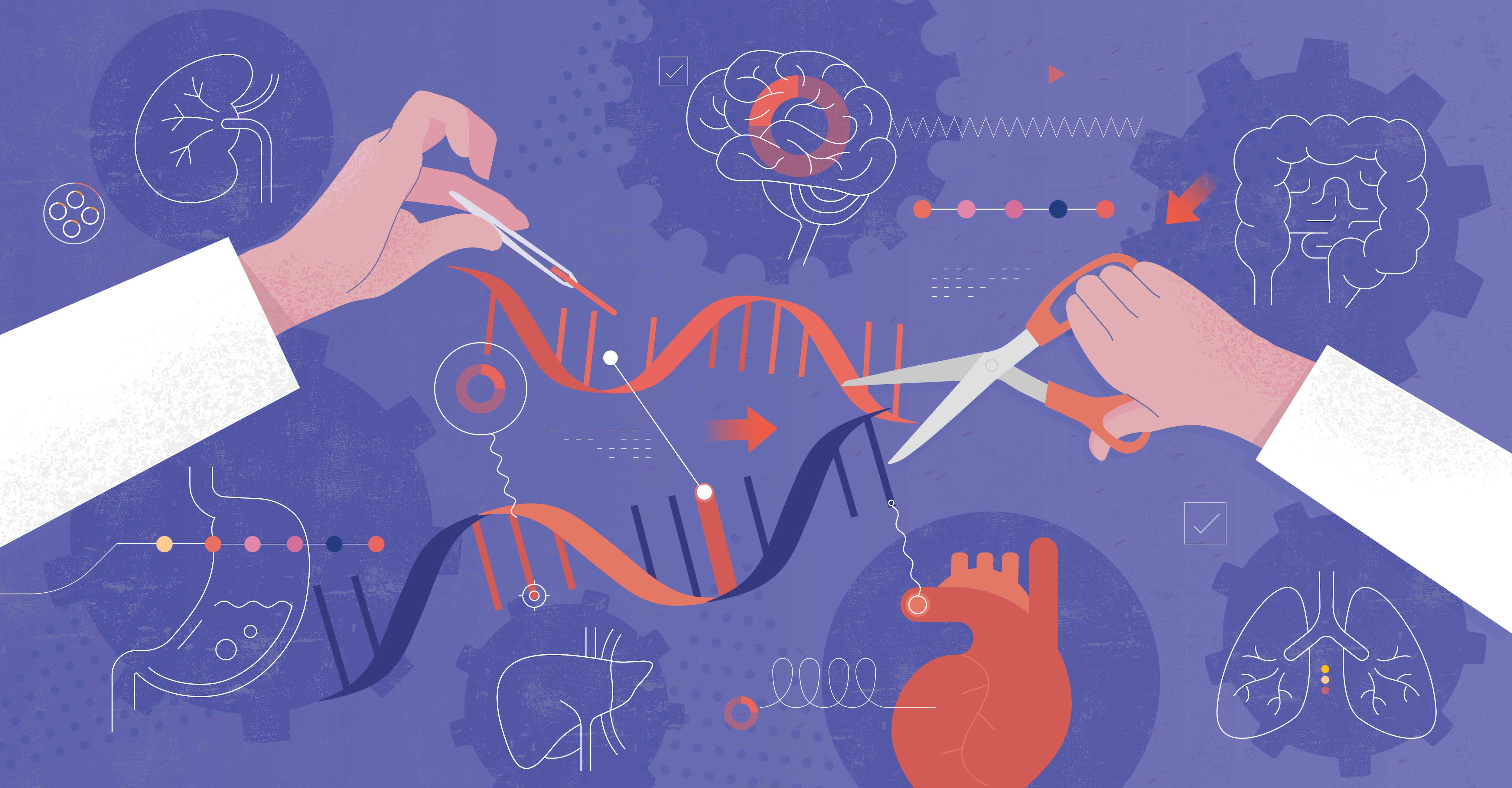 Researchers conducting genome-wide assays at CSIR-IGIB. Tests showed BIRSA 101 produced up to 1,000 times fewer unintended genetic edits compared to conventional CRISPR tools. (Photo: Getty)