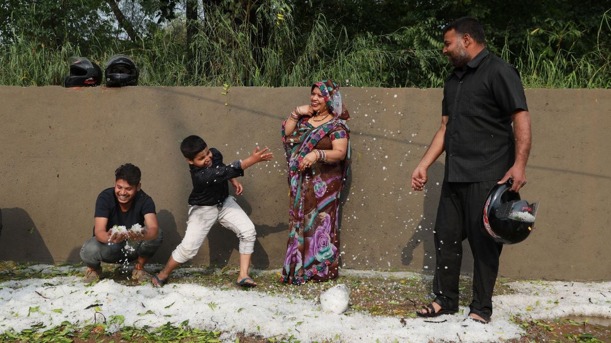 Hailstorms are forecast over Chhattisgarh and Sub-Himalayan West Bengal on Monday. (Photo: Reuters)