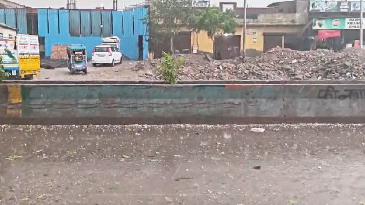 Hailstones form inside towering cumulonimbus clouds when water droplets are flung upward by powerful updrafts, freeze, and grow too heavy to stay suspended. (Photo: India Today)