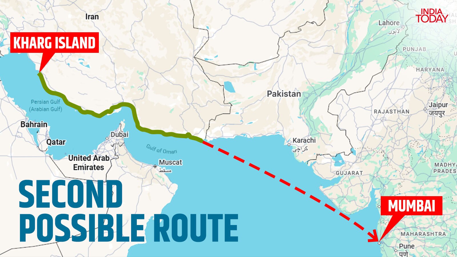 Kharg to Mumbai