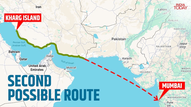 Kharg to Mumbai