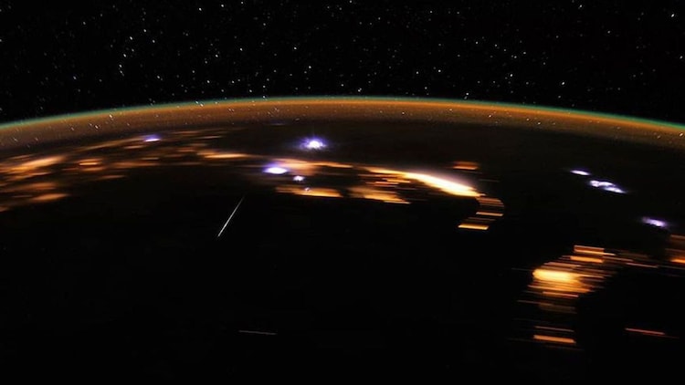 Lyrids meteor shower. (Photo: Nasa)