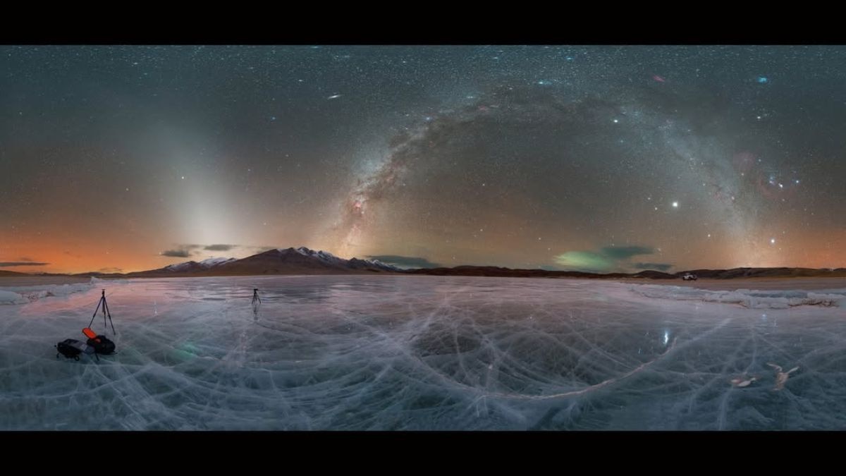 Data from the Gaia space satellite, combined with ground-based sky surveys LAMOST and APOGEE, helped scientists map stellar ages across more than 1,00,000 giant stars in the Milky Way. (Photo: Dorje Angchuk)