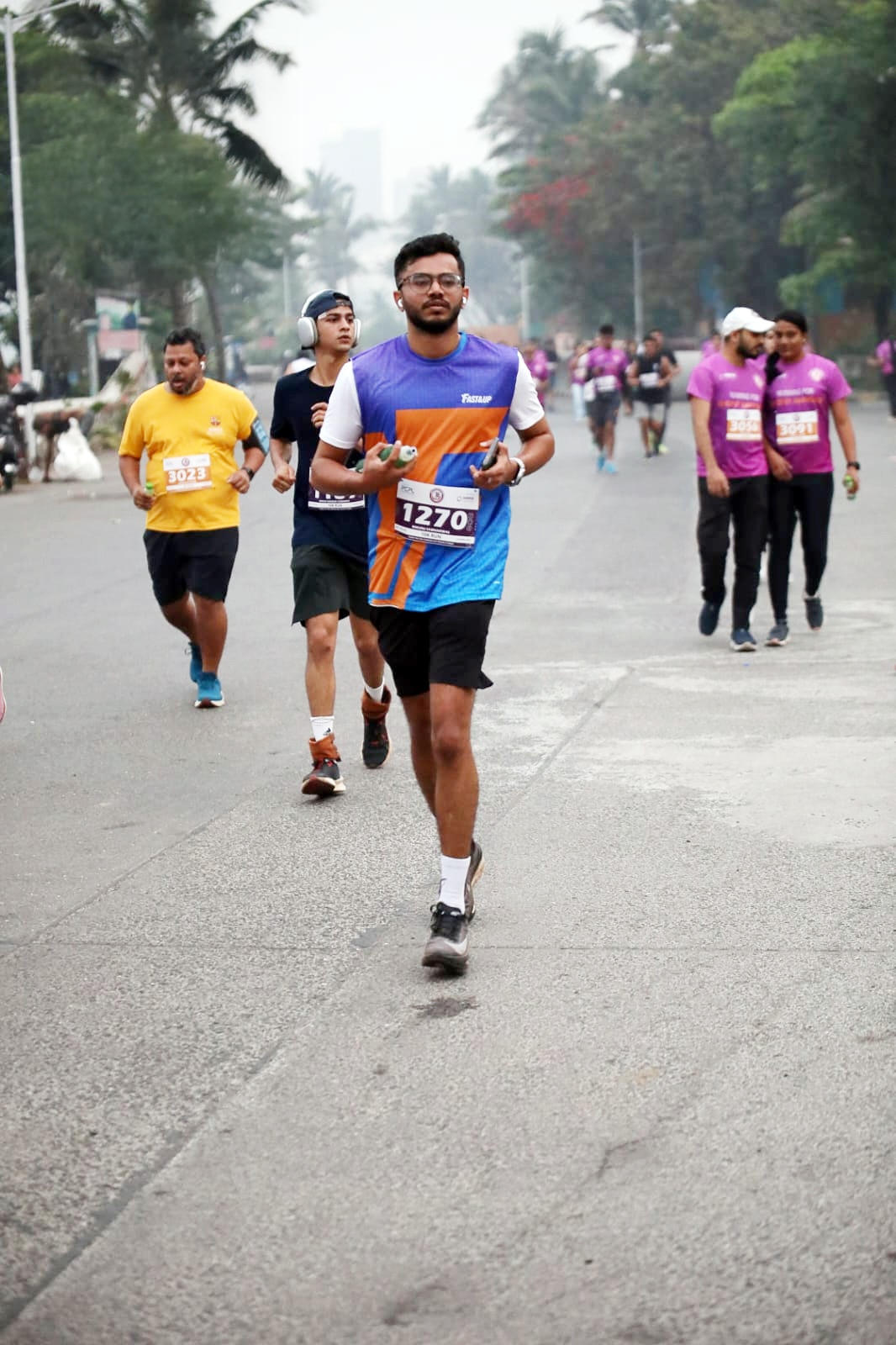 Nikunj Sabharwal Tatat Mumbai Marathon TCS Bengaluru 10K RUNNER