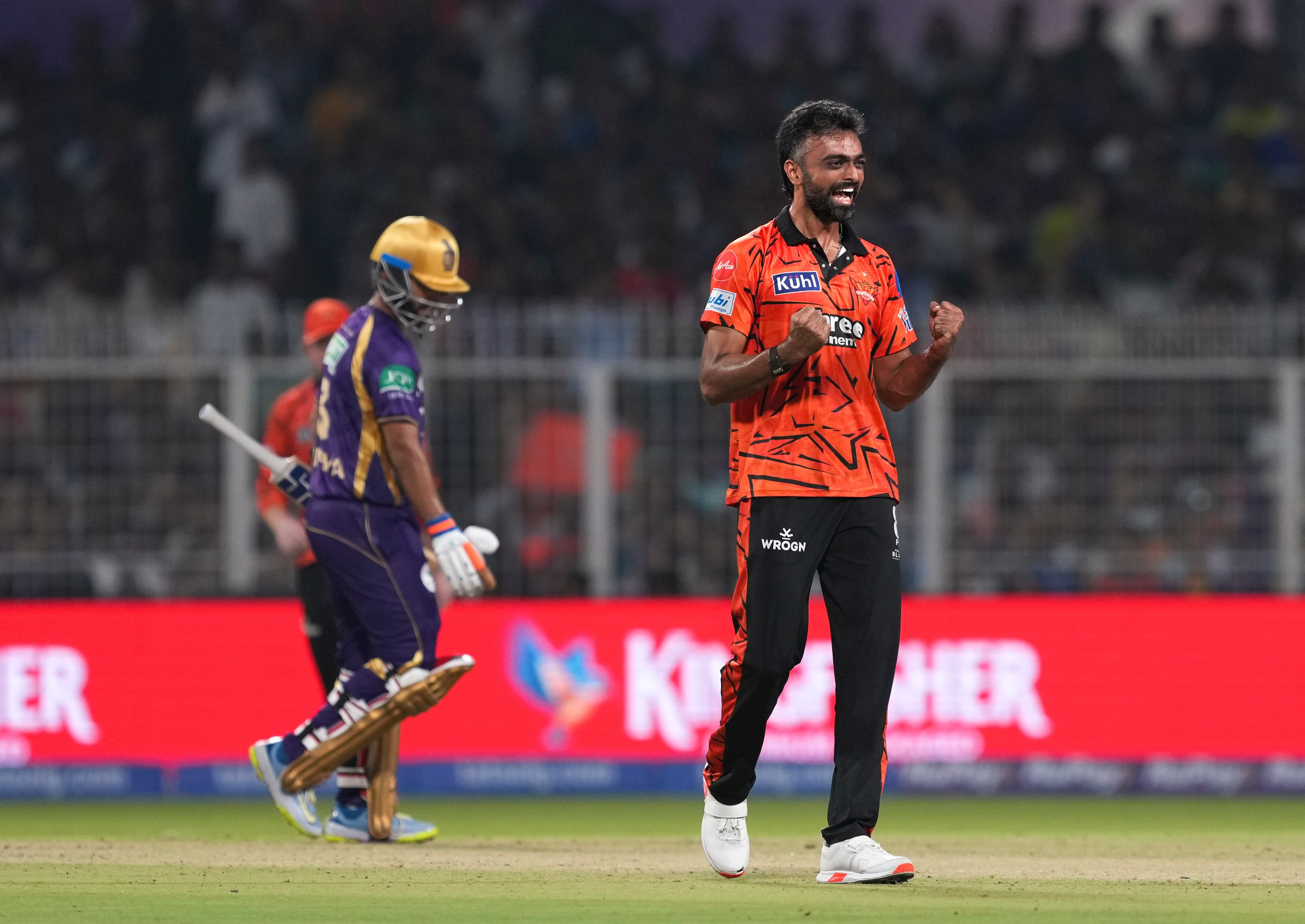 Can SRH bowlers repeat their panache as they showed against KKR? (Photo: PTI)