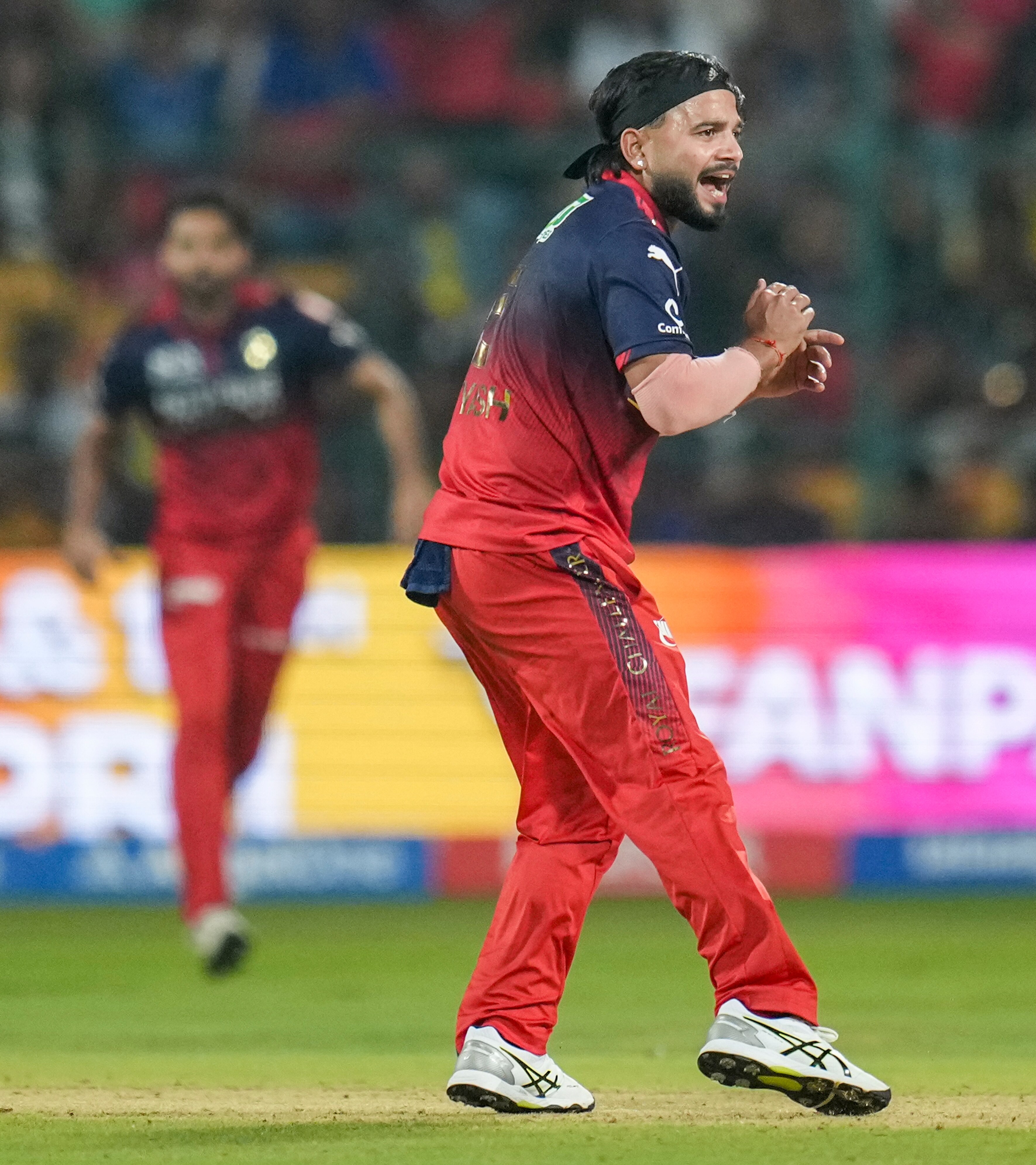 Suyash's spin brilliance on the batting friendly Wankhede pitch made the difference for RCB. (PTI Photo)