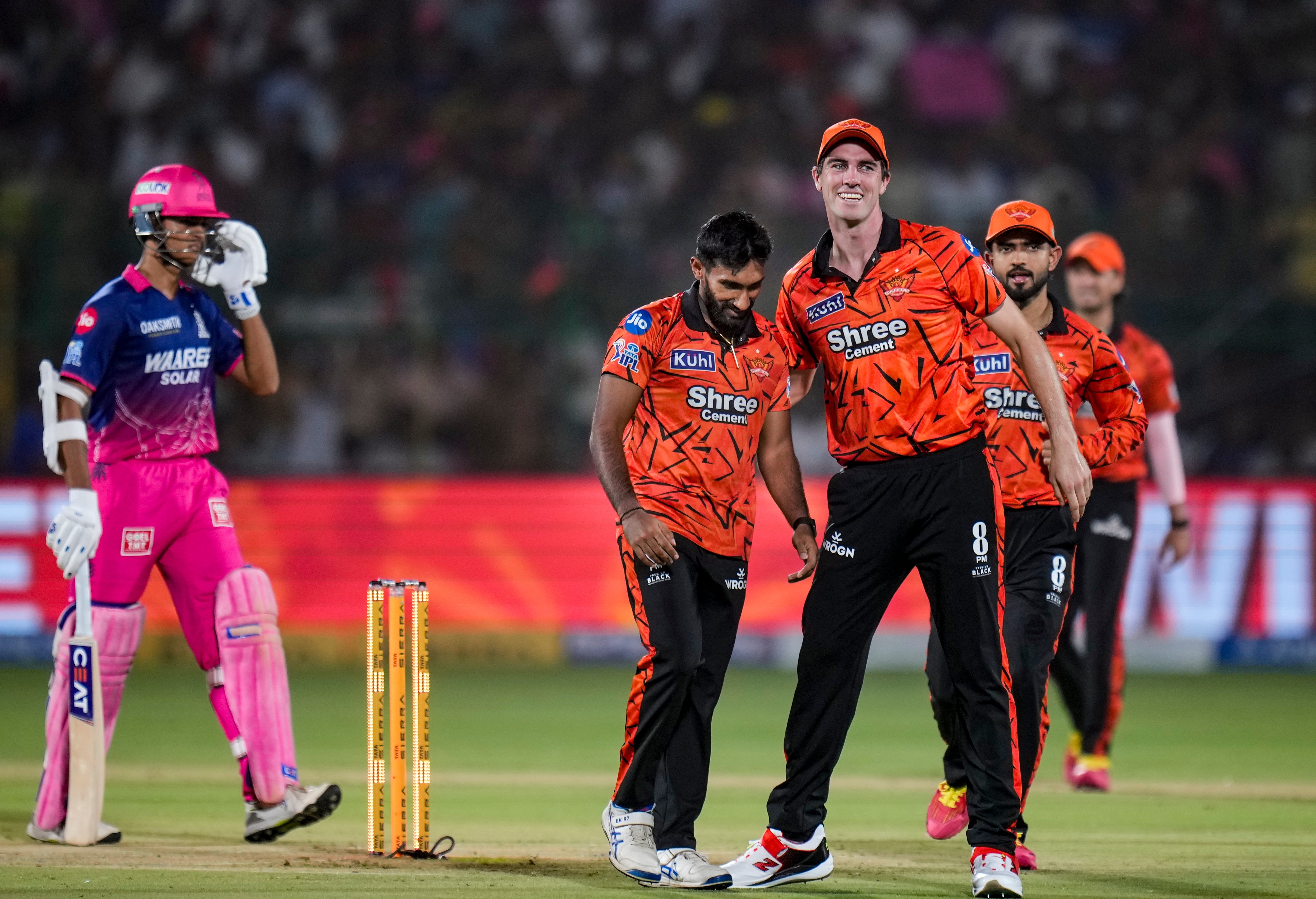 Malinga kept RR batters silent in the death overs. (PTI Photo)