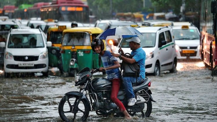 Delhi Palam observatory recorded 19mm of rainfall in 24 hours on April 18, 2026. (Photo: Reuters)