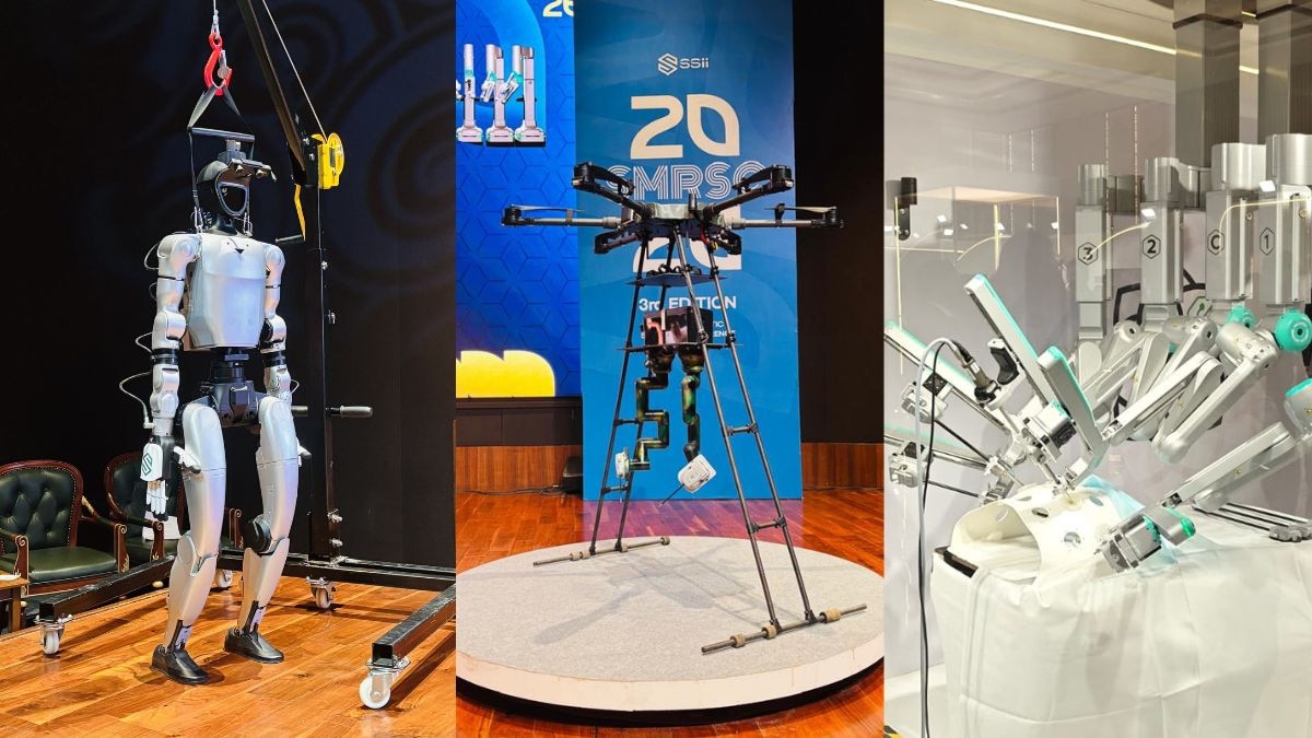 Nasa dreamed of operating on astronauts from Earth in the 1970s. Half a century later, India's Isro satellite technology is inside the operating theatre. (Photo: SS Innovations/Radifah Kabir)