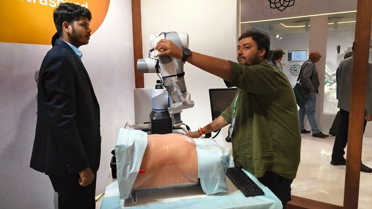 This modular booth houses a mobile operating room designed to be deployed in remote areas or disaster zones where traditional hospital infrastructure is missing. (Photo: Radifah Kabir)