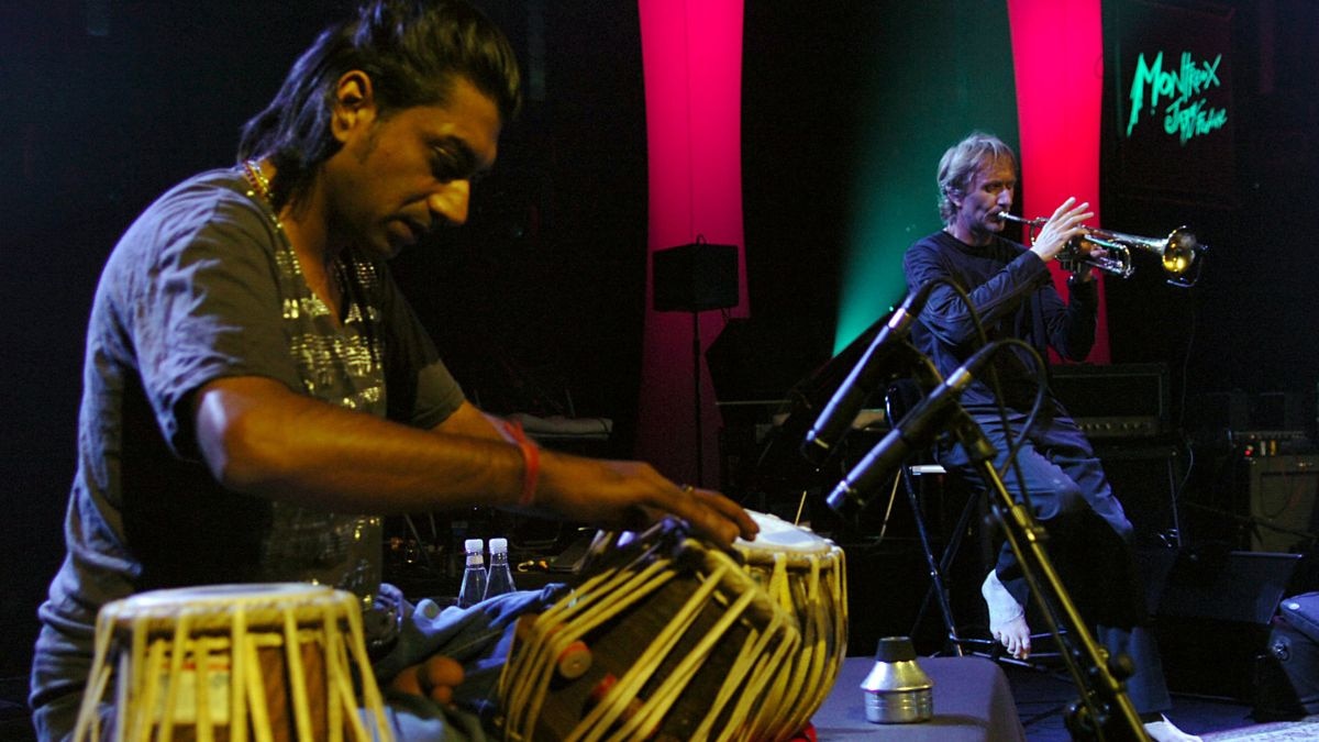 The syahi, a graduated paste of iron oxide and starch, sits at the centre of every tabla drumhead, transforming chaotic vibrations into musical harmony through precise weight distribution. (Photo: Reuters)