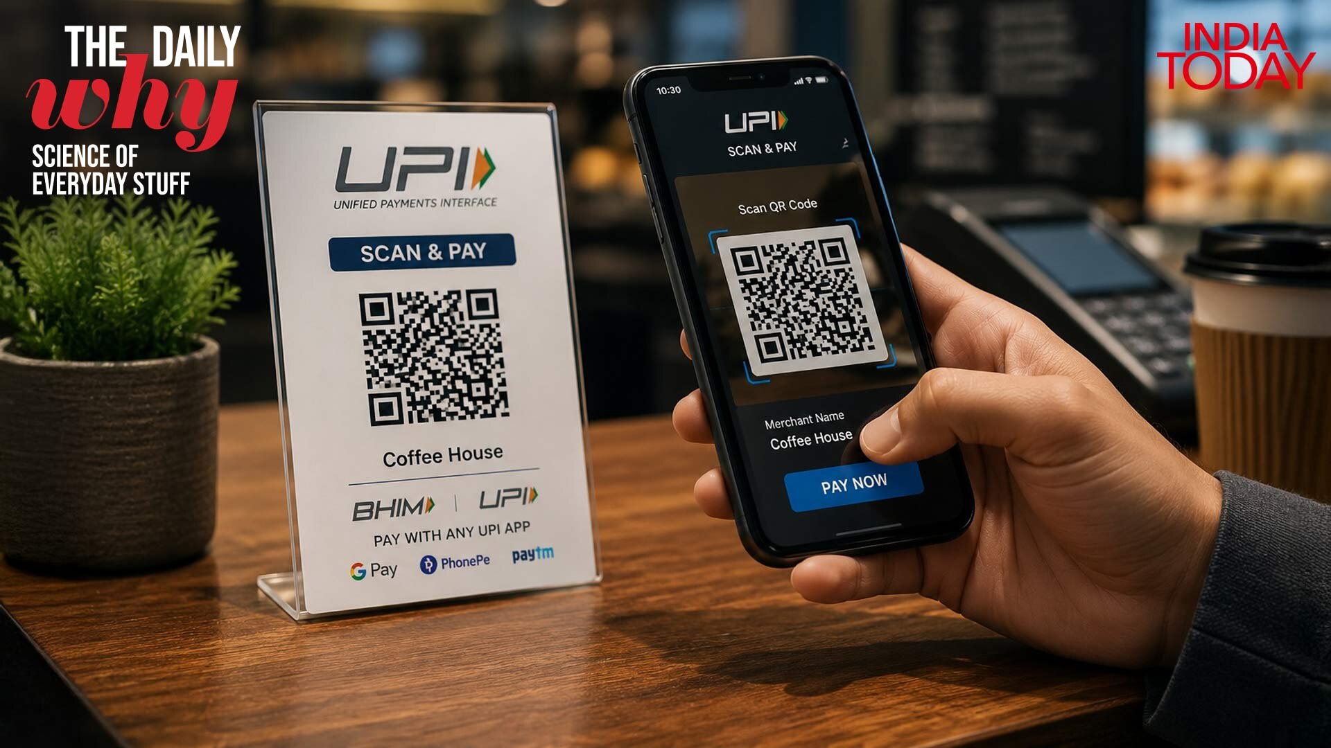 India processes over 18 billion UPI transactions every month, all of them moving through a square of ink on paper that contains some of the most elegant applied mathematics in existence. (Photo: Radifah Kabir/India Today)