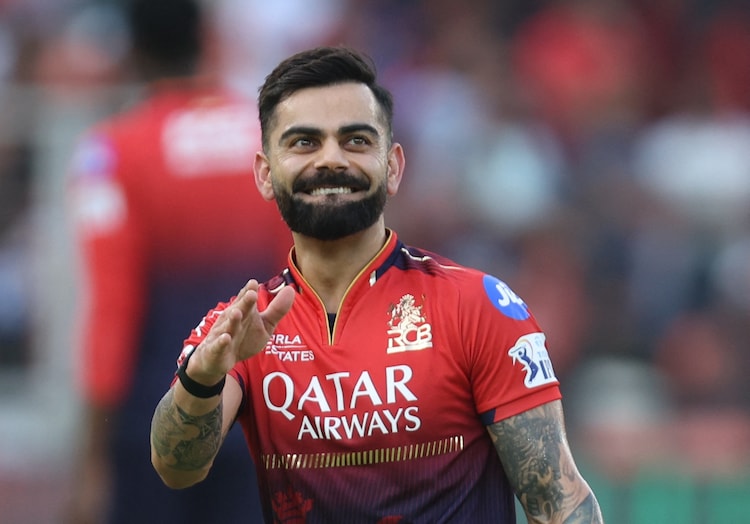 Virat Kohli looks energised as ever ahead of the IPL final against Gujarat Titans in Ahmedabad. (Image: Reuters)