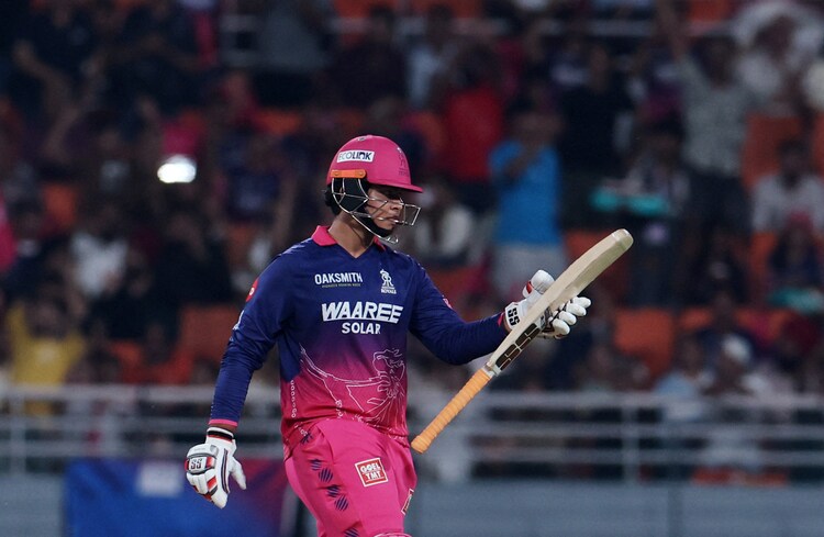 The 15-year-old Vaibhav Sooryavanshi made it a long night for SRH bowlers on Wednesday. (Reuters Photo)