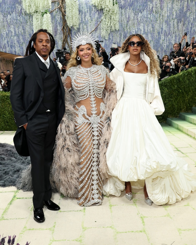 Beyonce with Blue Ivy Carter and Jay-Z | Photo: AFP