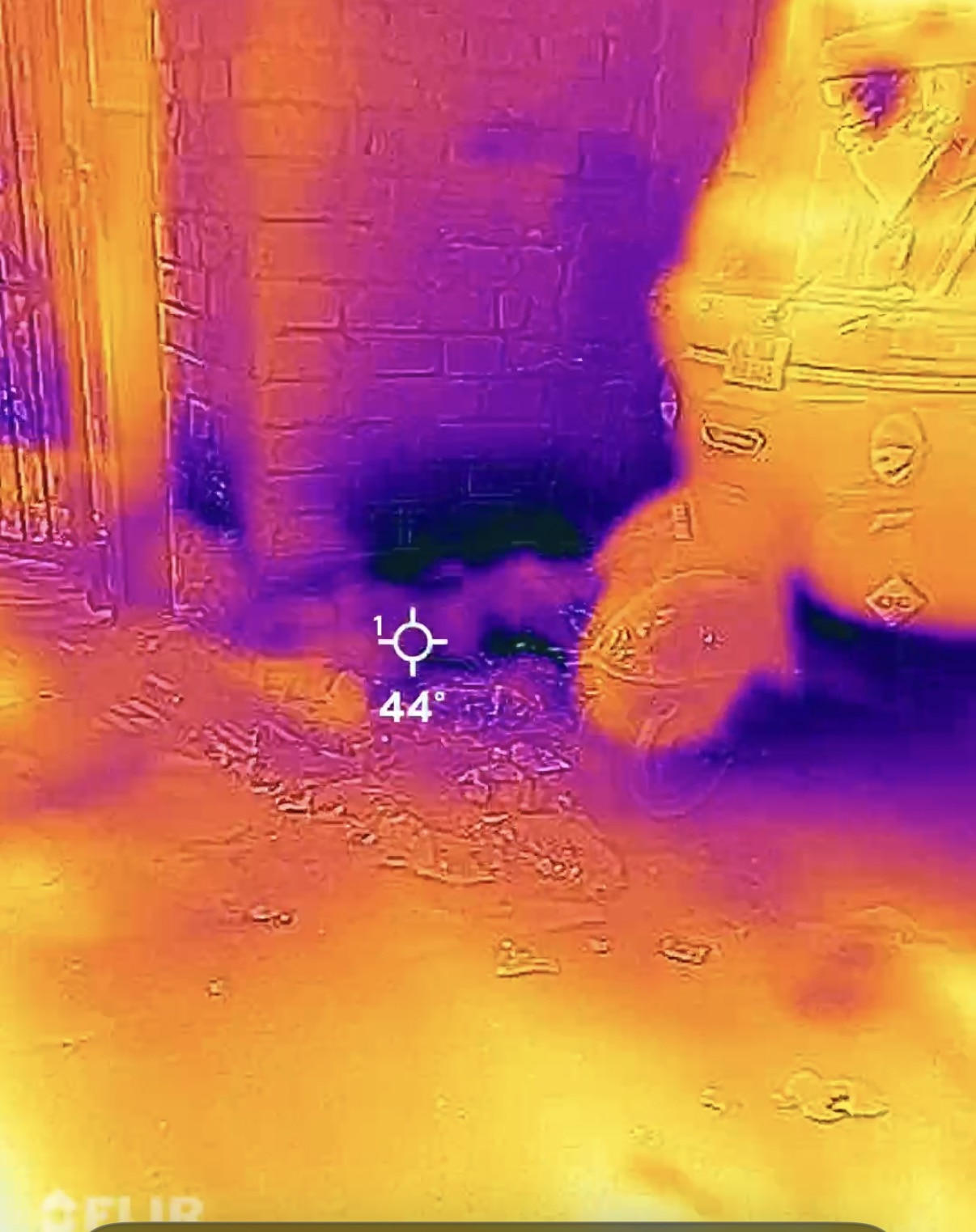 A handheld thermometer shows 48Â°C while a mobile weather app displays 42Â°C for the same location in Delhi, highlighting the significant gap between official forecasts and the heat people actually experience on the street. (Photo: India Today)