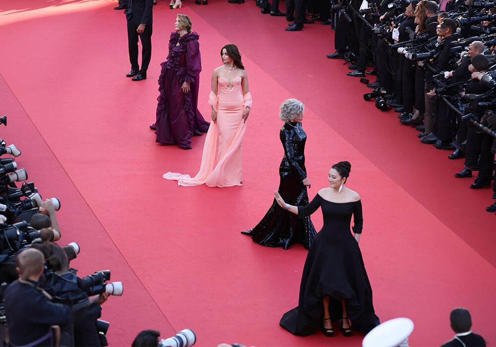 A still from the Cannes Red Carpet this year.