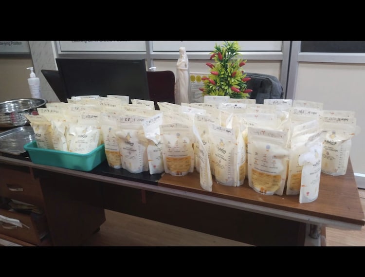 Jwala Gutta donated 60 litres of breast milk to a government hospital.