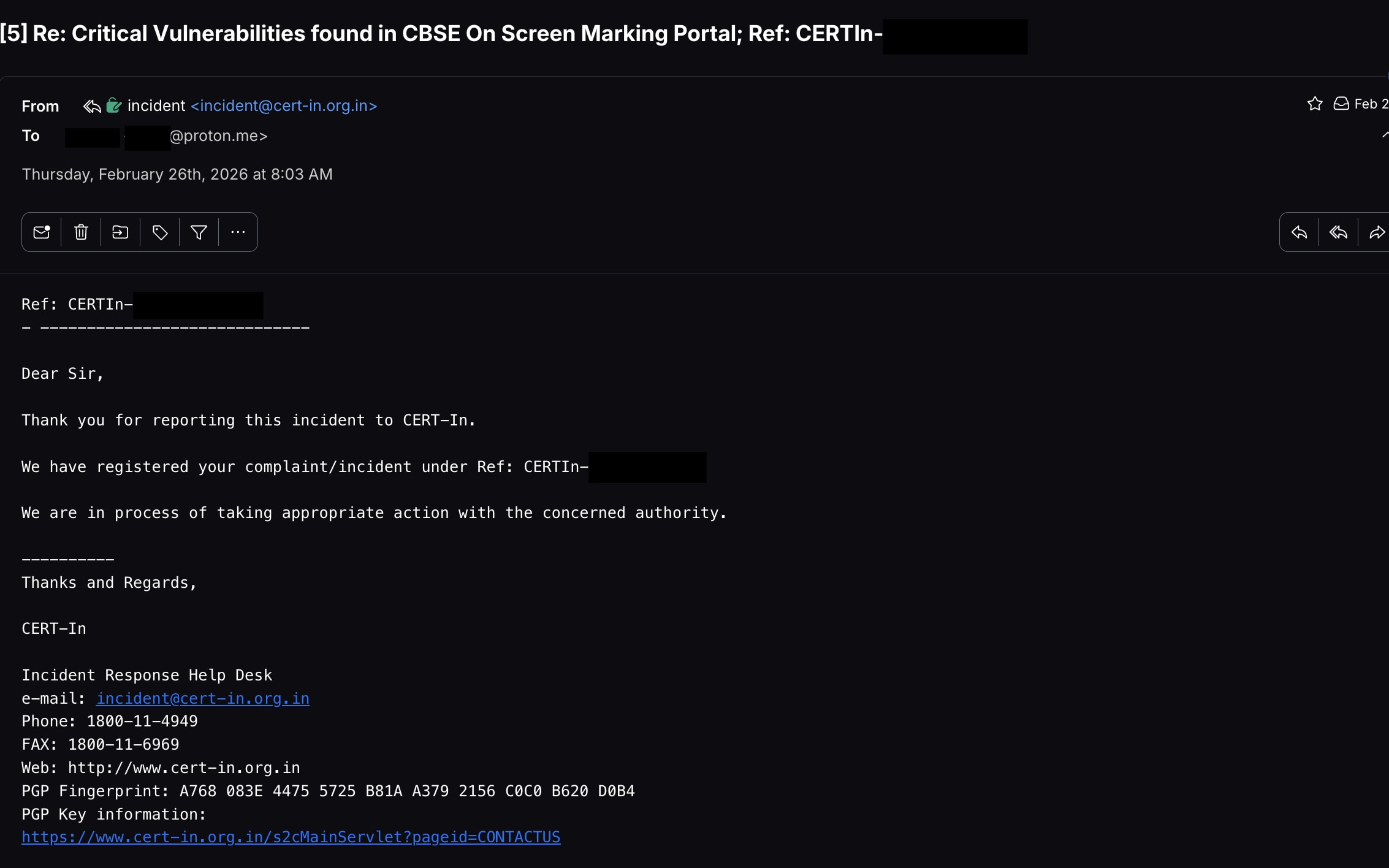 CBSE OSM portal, CBSE hack claims, Nisarga Adhikary, Deedy Das, CBSE cybersecurity, CERT-In, CBSE evaluation portal, board exam marks system, CBSE vulnerabilities, student data security