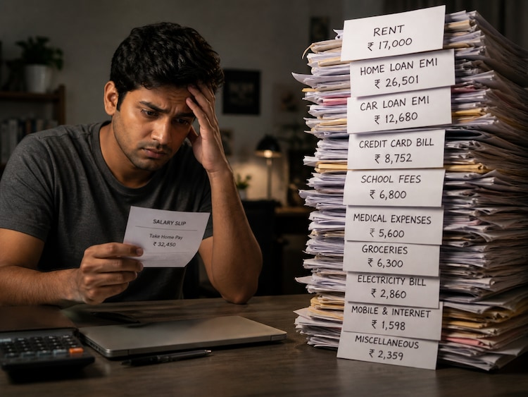 Rs 40 crore retirement, India salaries, retirement corpus, Sandeep Jethmalani, PLFS 2025, Unstop Talent Report 2026, graduate placements, income inequality India, government job salaries, retirement planning India