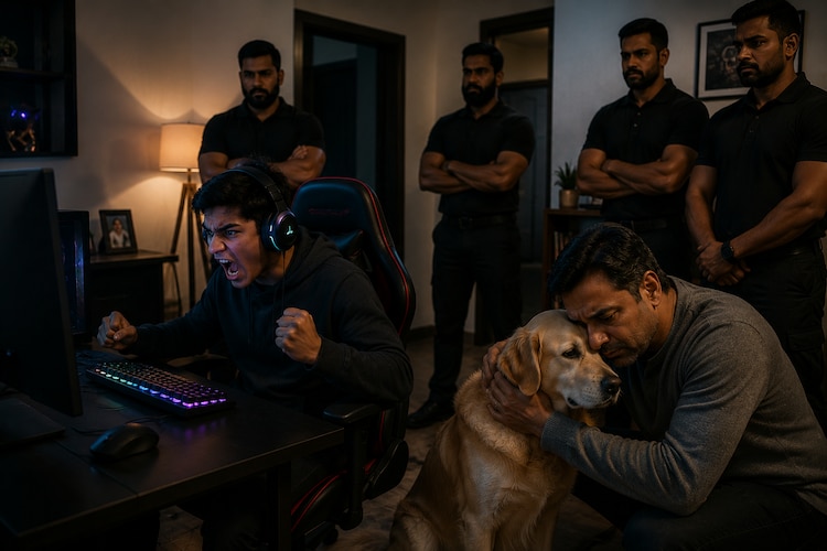 Bouncers were deployed in two shifts for nearly nine months to protect the pet.