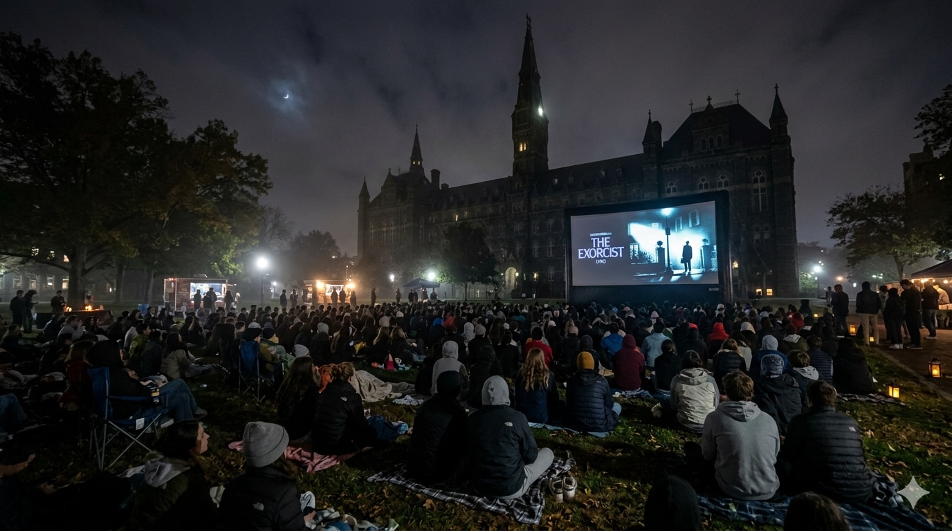 Georgetown Universityâs Halloween story (AI generated Image)