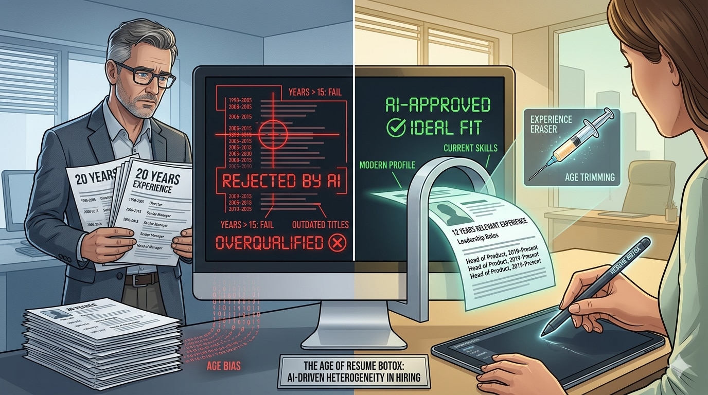 The curious rise of resume botox (AI generated image)