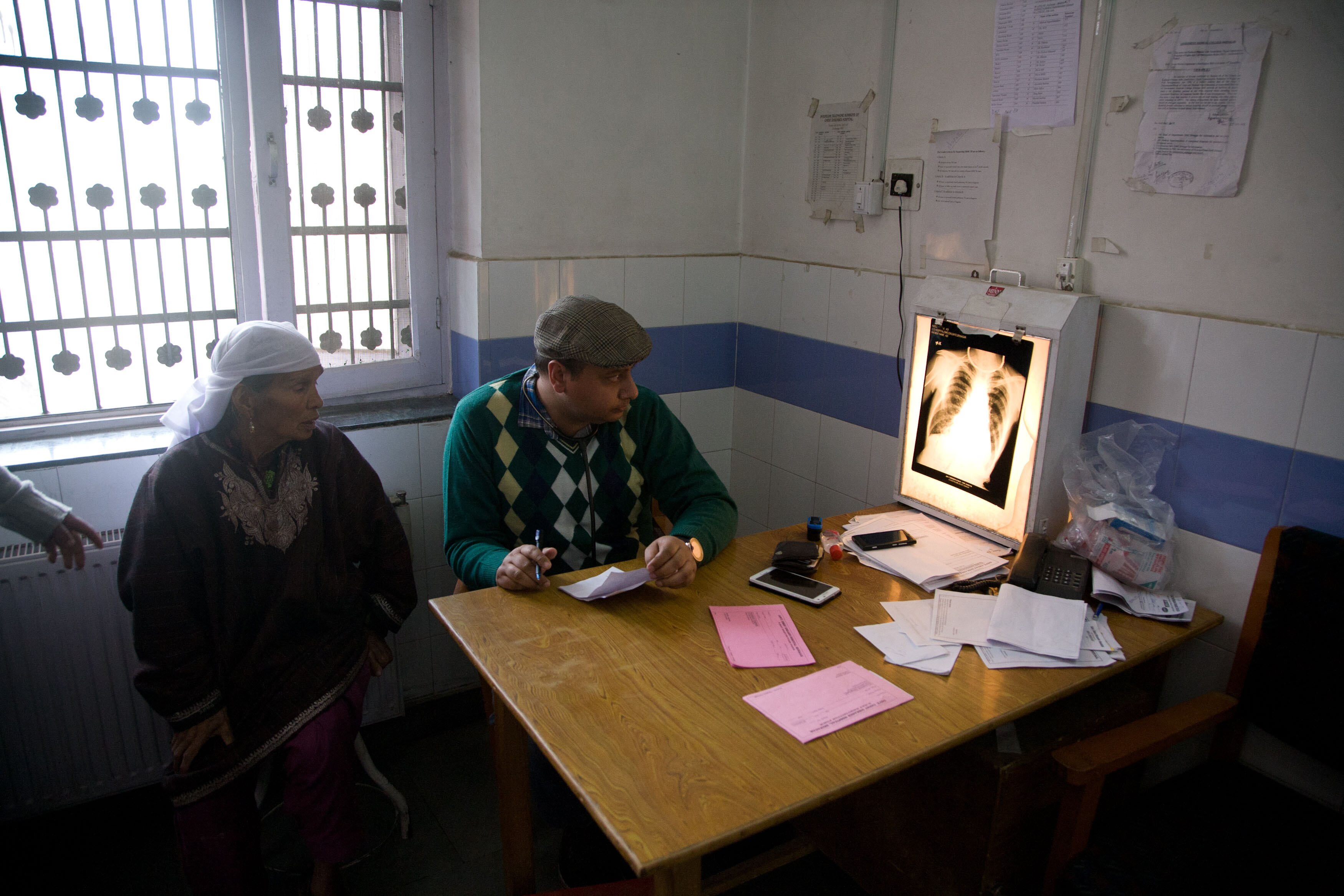 AI-powered chest X-ray machines are also being used in some regions to identify suspected TB cases quickly